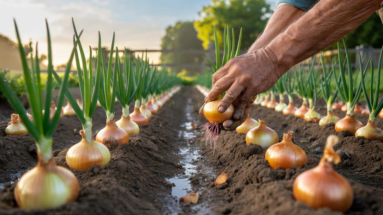 Ogrodnicy radzą jak sadzić cebulę, aby rosła większa i zdrowsza