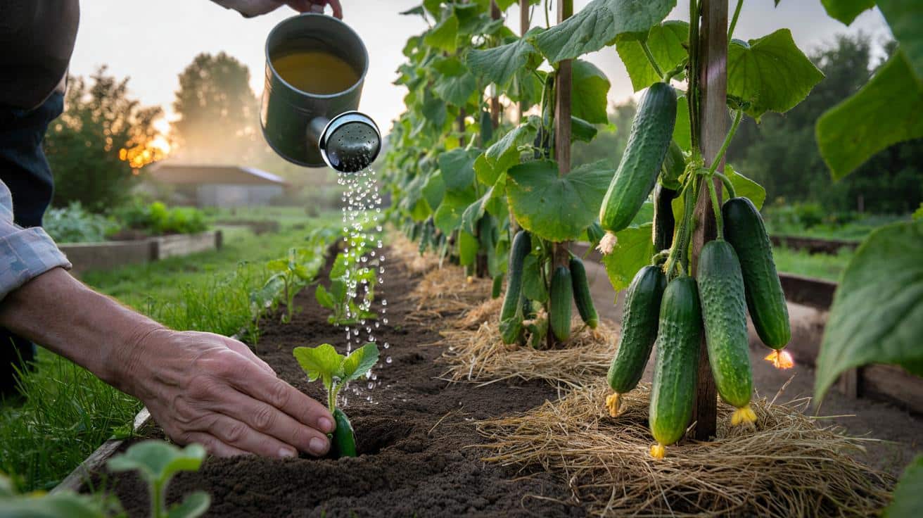 Ogrodnicy radzą jak sadzić ogórki, aby uniknąć gorzkiego smaku