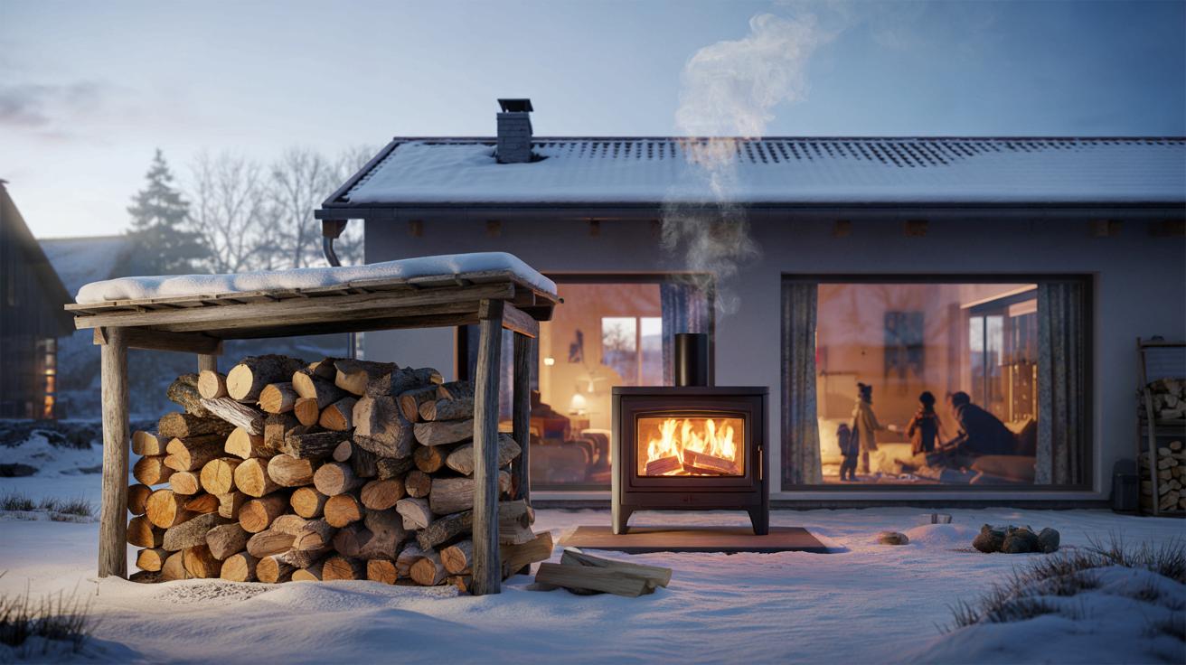 Ogrzewasz dom drewnem? 7 trików, które obniżą zużycie opału