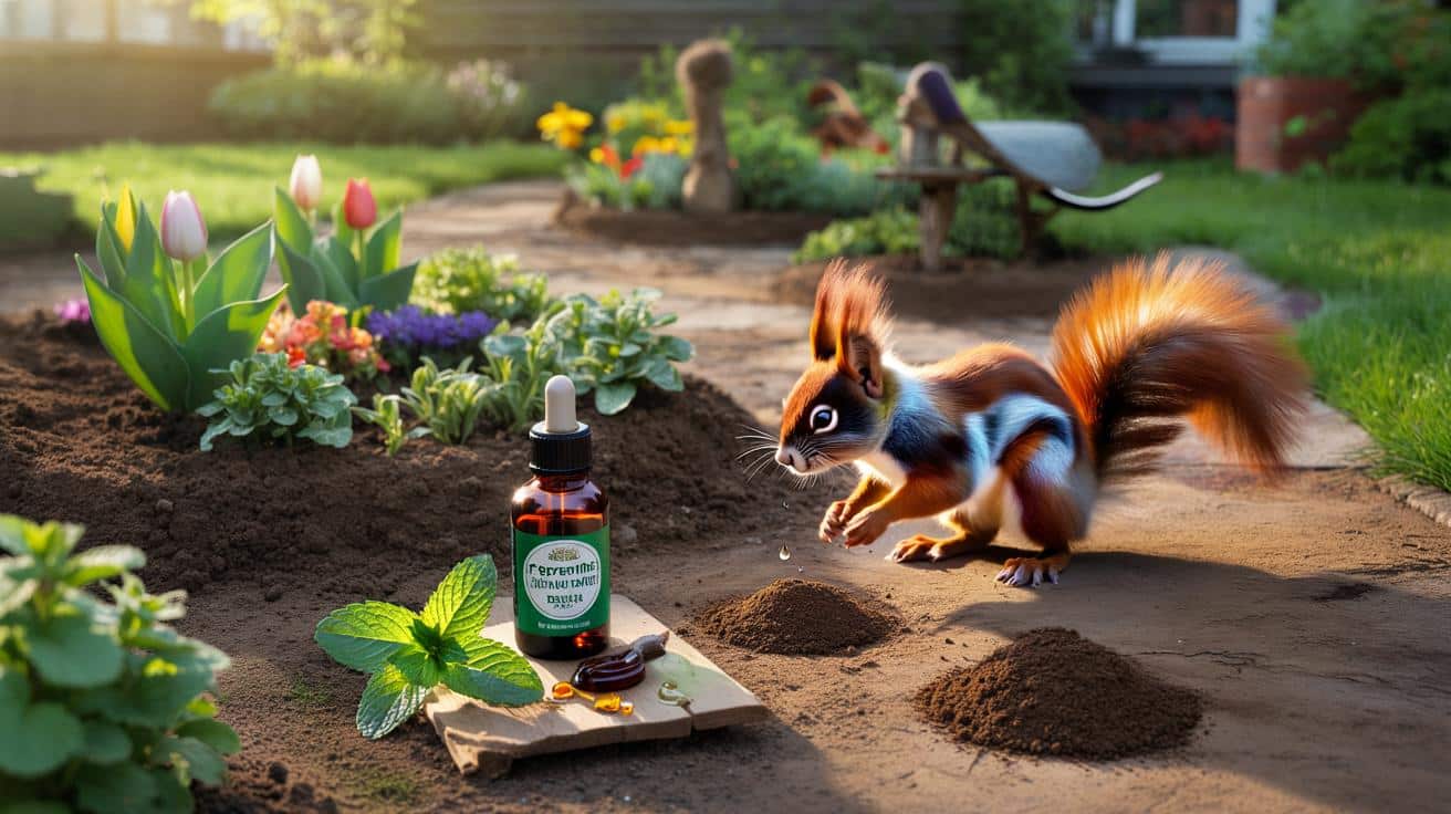 Olejek miętowy a wiewiórki: hit czy mit w ogrodzie?