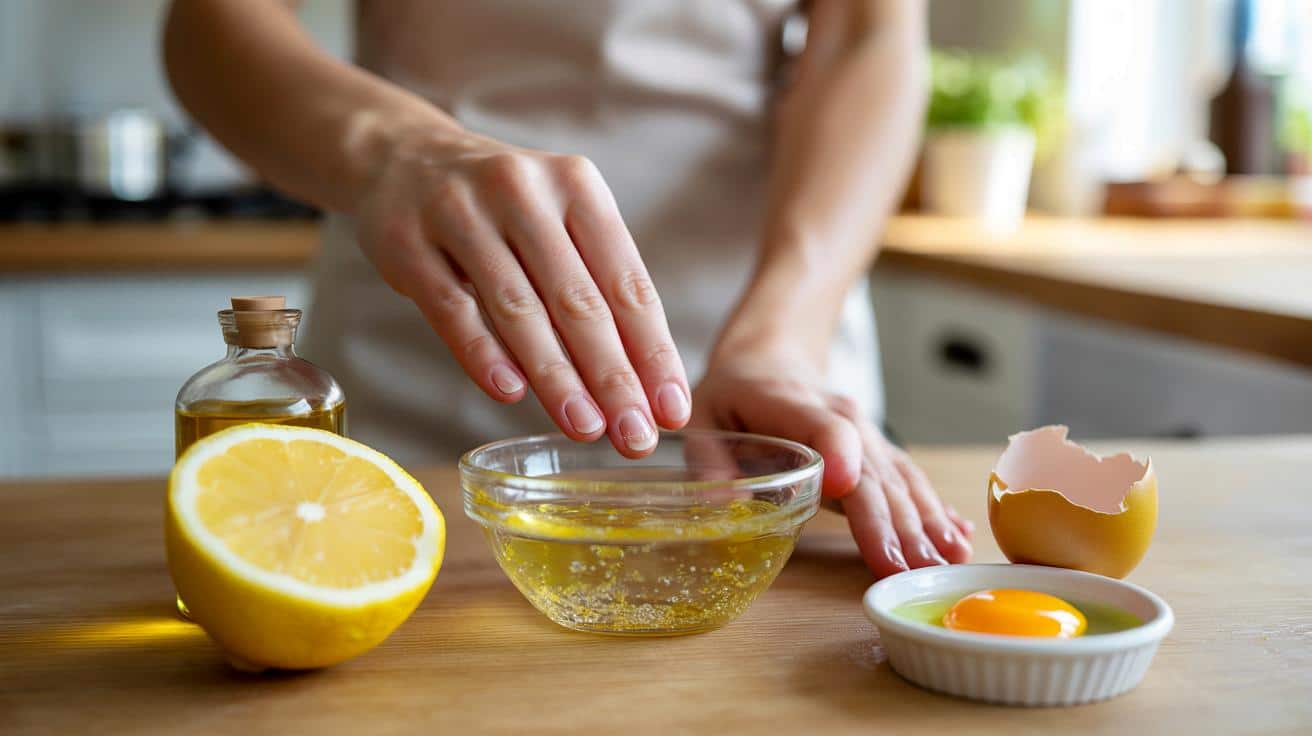 Olejek rycynowy i cytryna: kuchenny trik na kruche paznokcie
