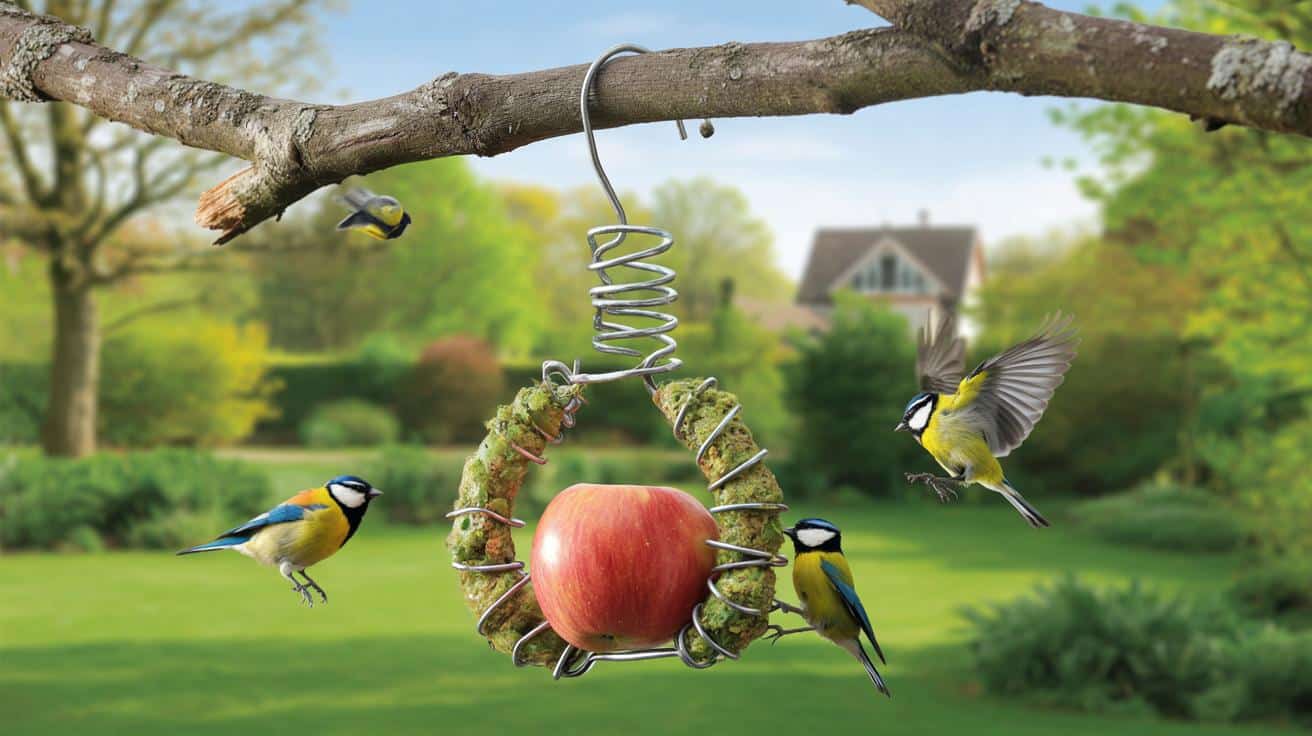 On zgina metalowy wieszak w 3 minuty. Efekt zachwyci sikory pod oknem