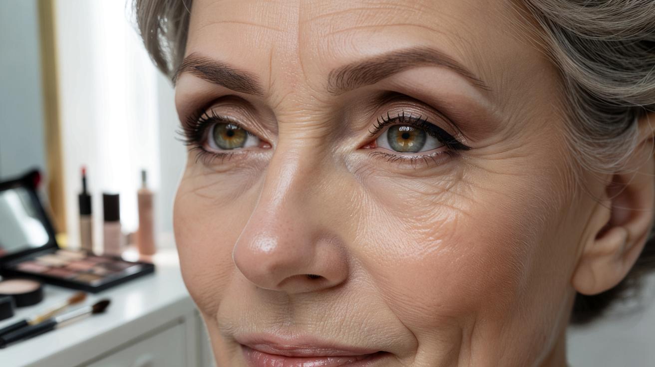Opadające powieki po 50. roku życia: 4 triki, które wizualnie je unoszą