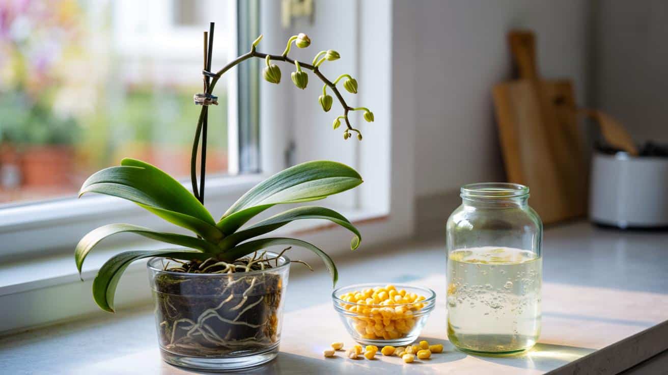 Orchidea bez kwiatów? Ten kuchenny trik potrafi ją szybko obudzić