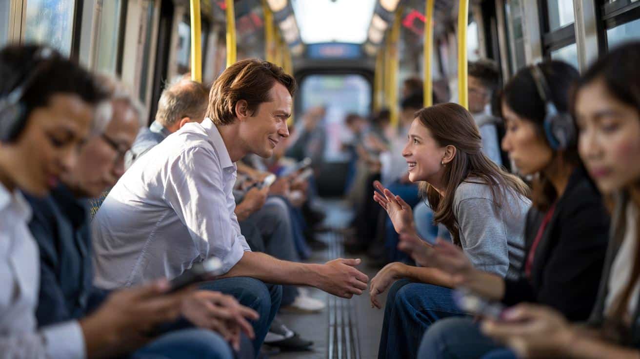 Osoby, które bez stresu zagadują obcych, mają wspólną cechę