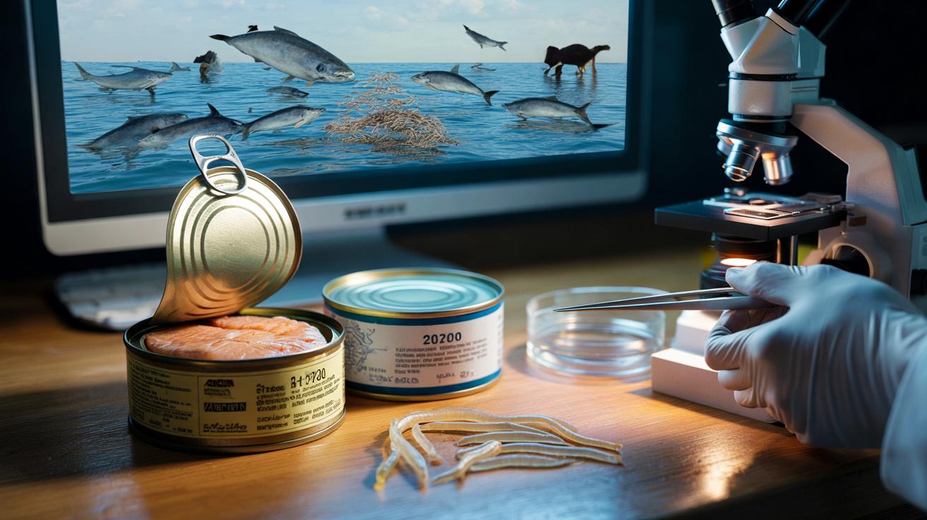 Otwarli 50-letnią puszkę z łososiem. To, co zobaczyli, zmienia spojrzenie na morza