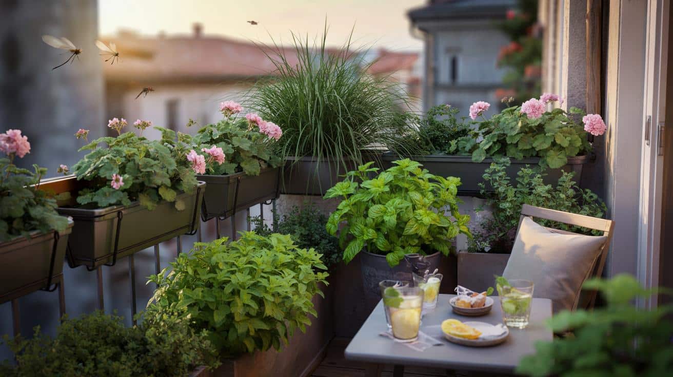 7 pachnących roślin, które odpędzą komary z twojego balkonu