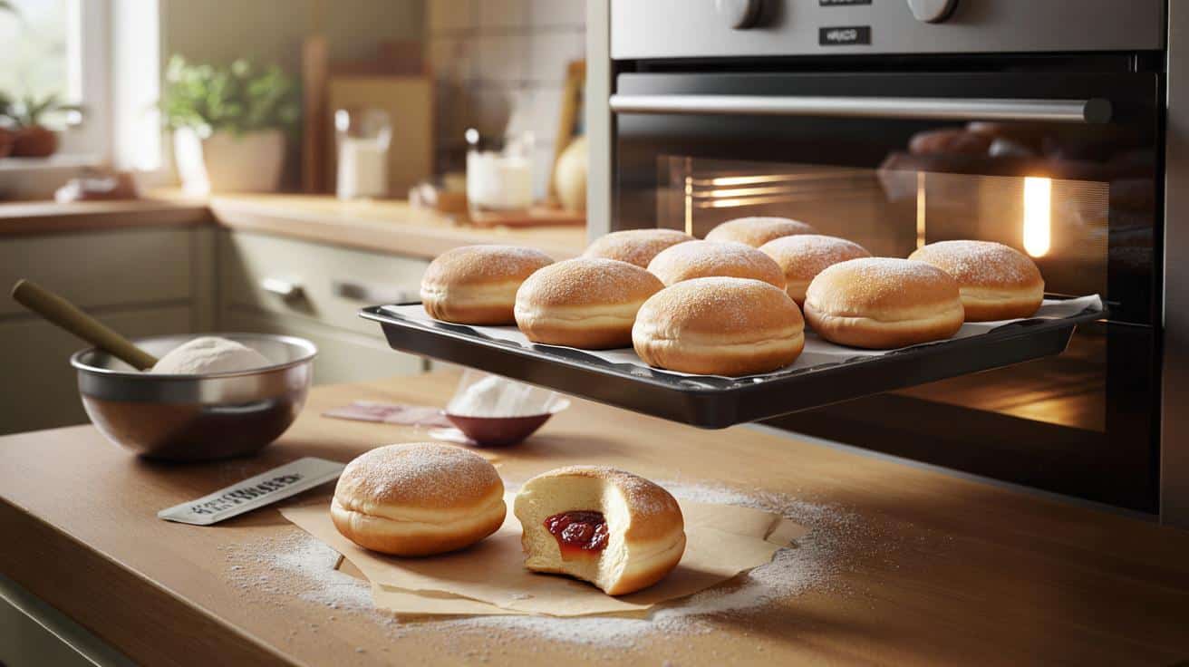 Pączki z piekarnika bez grama smażenia: prosty przepis na lekką słodycz