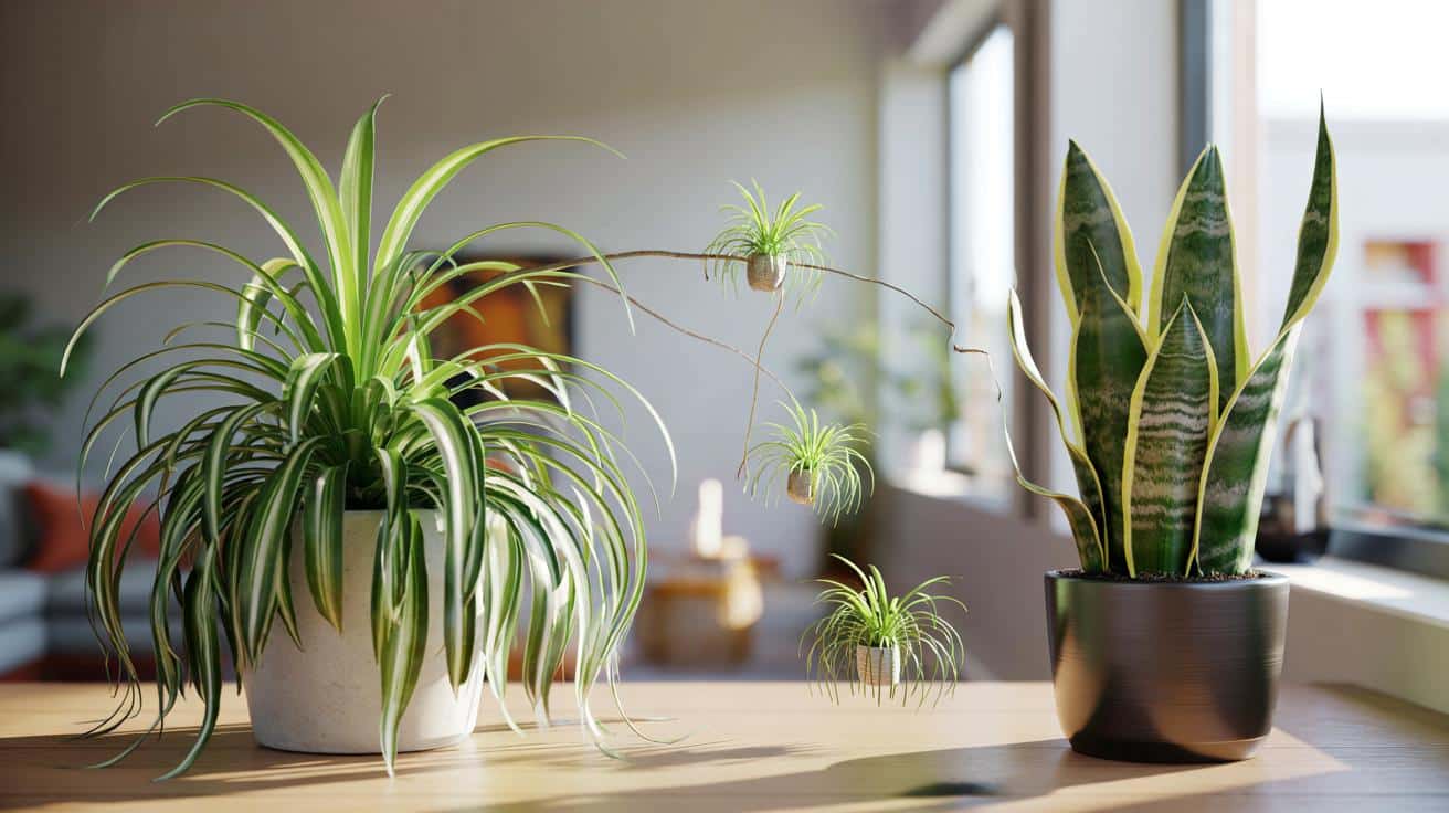 Pająk czy wąż? Jak naprawdę różnią się spider plant i snake plant