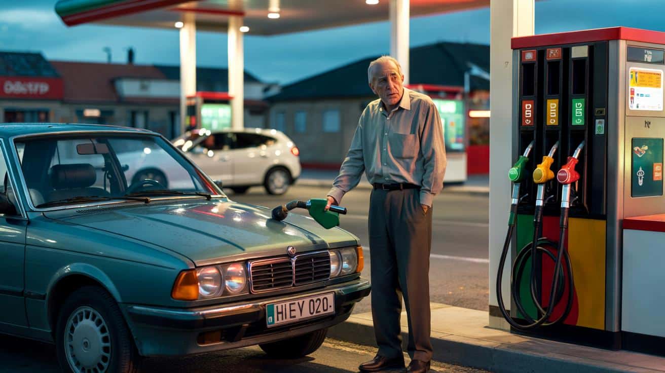 Starszy samochód na stacji benzynowej? Tego rodzaju paliwa lepiej już do niego nie wlewać
