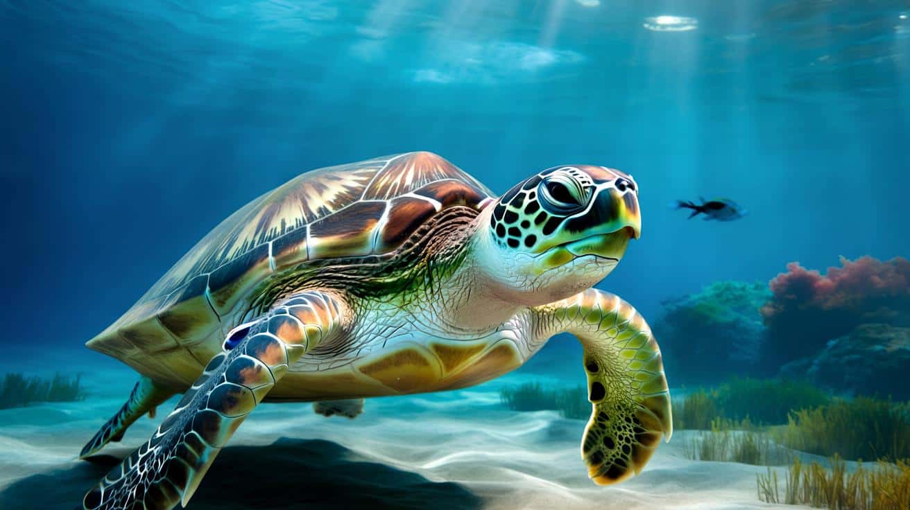 Pancerze żółwi morskich działają jak czarne skrzynki oceanów