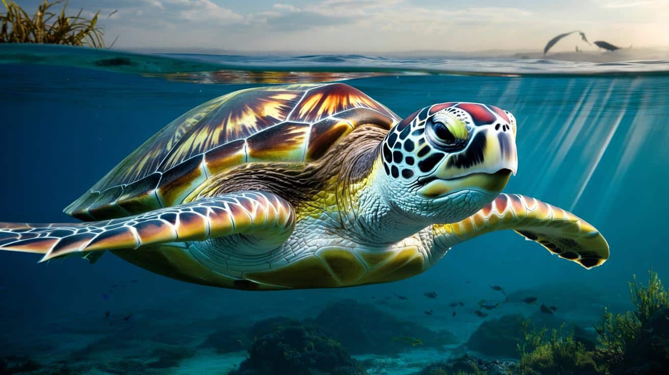 Pancerze żółwi morskich jak czarne skrzynki oceanów. Co w sobie kryją?