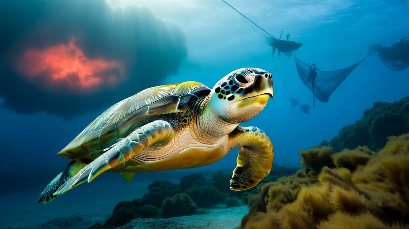 Pancerze żółwi morskich jak czarne skrzynki oceanów. Naukowcy odczytują ich historię