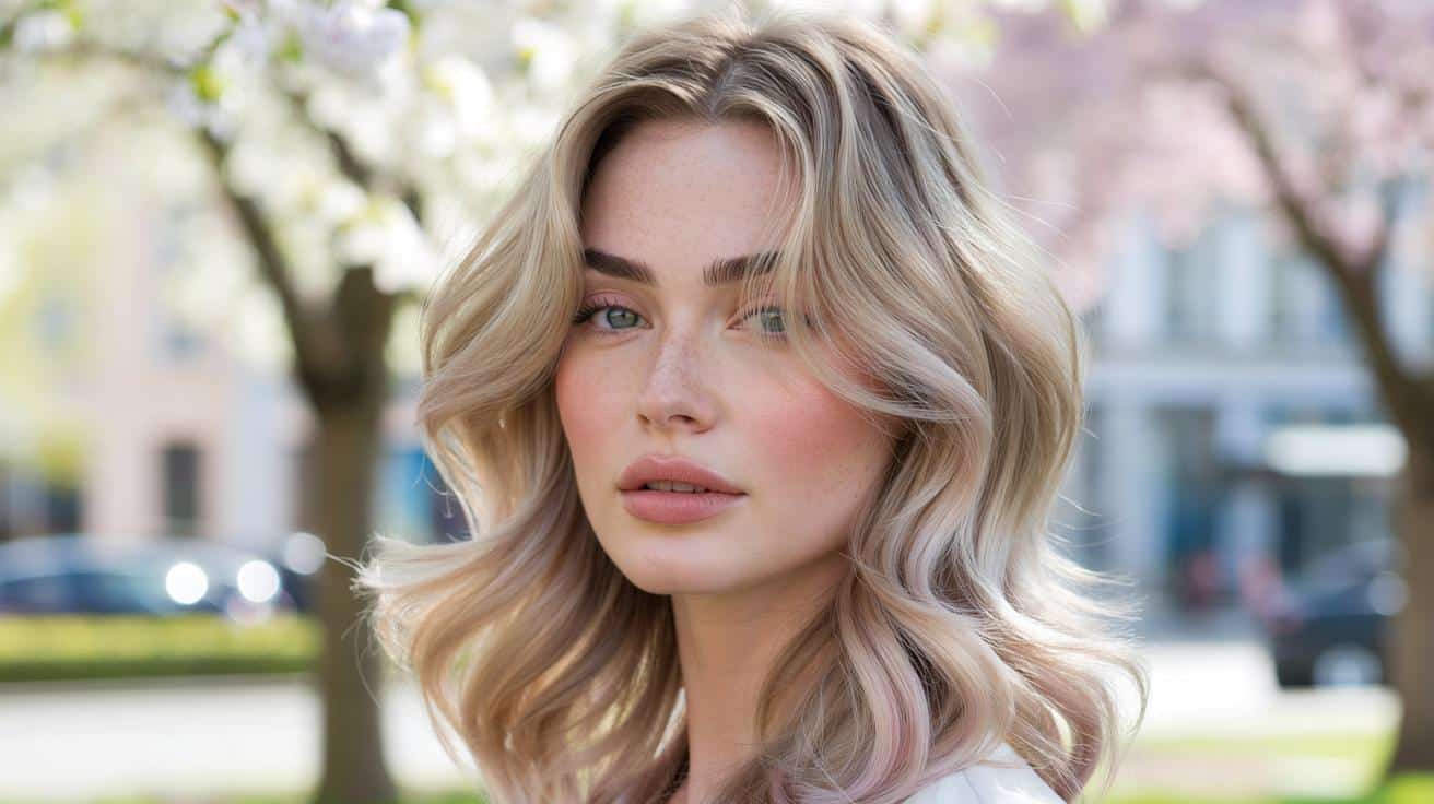 Pavlova blonde na wiosnę: nowy chłodny blond, który odmładza