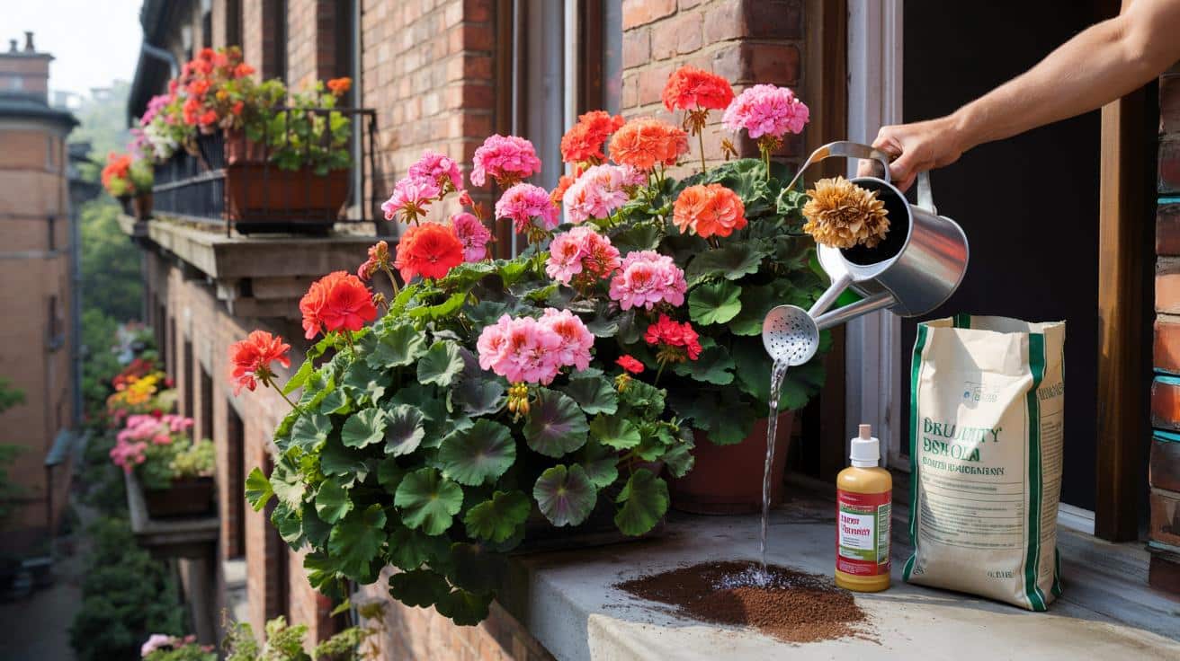 Pelargonie na całe lato bez więdnięcia: oto czego im brakuje