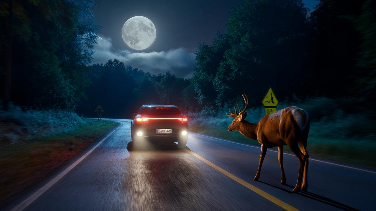 Pełnia księżyca a wypadki ze zwierzętami: ryzyko rośnie o prawie połowę