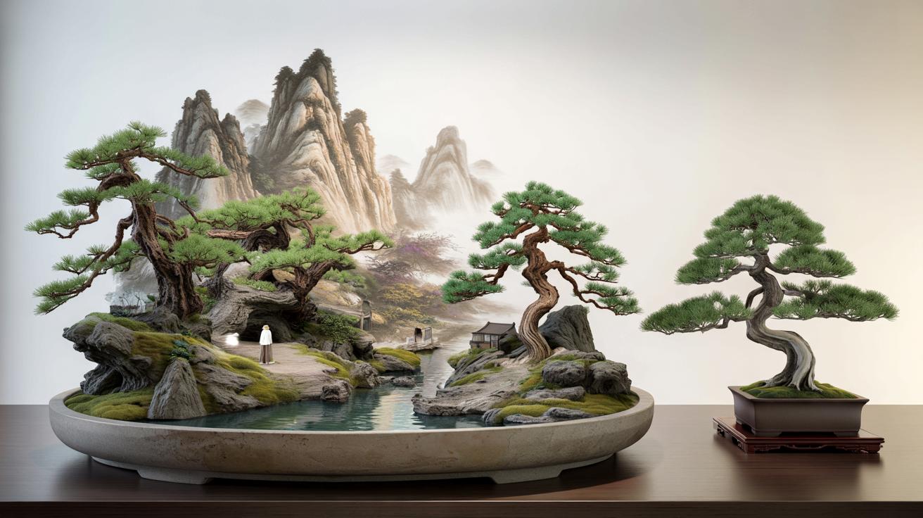 Penjing kontra bonsai: chińska sztuka miniaturowych krajobrazów zachwyca na nowo