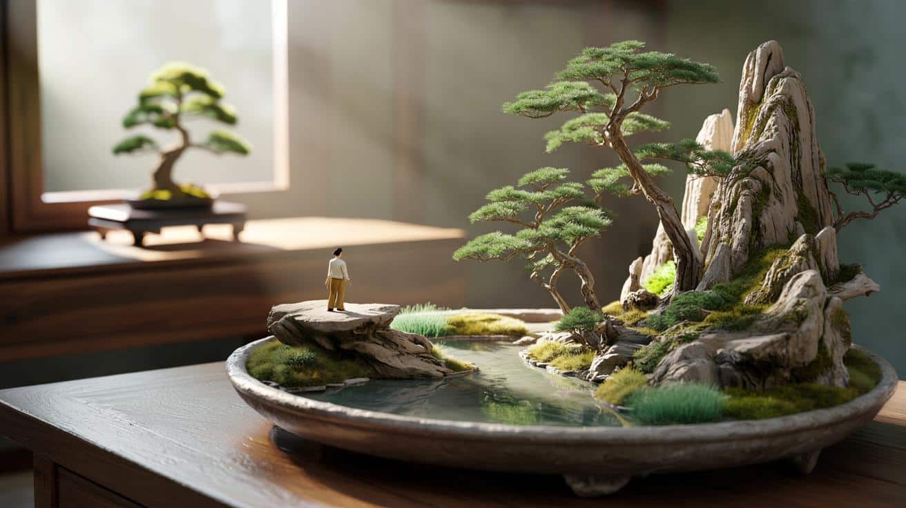 Penjing zamiast bonsai? Chińska sztuka miniaturowych krajobrazów wraca do łask