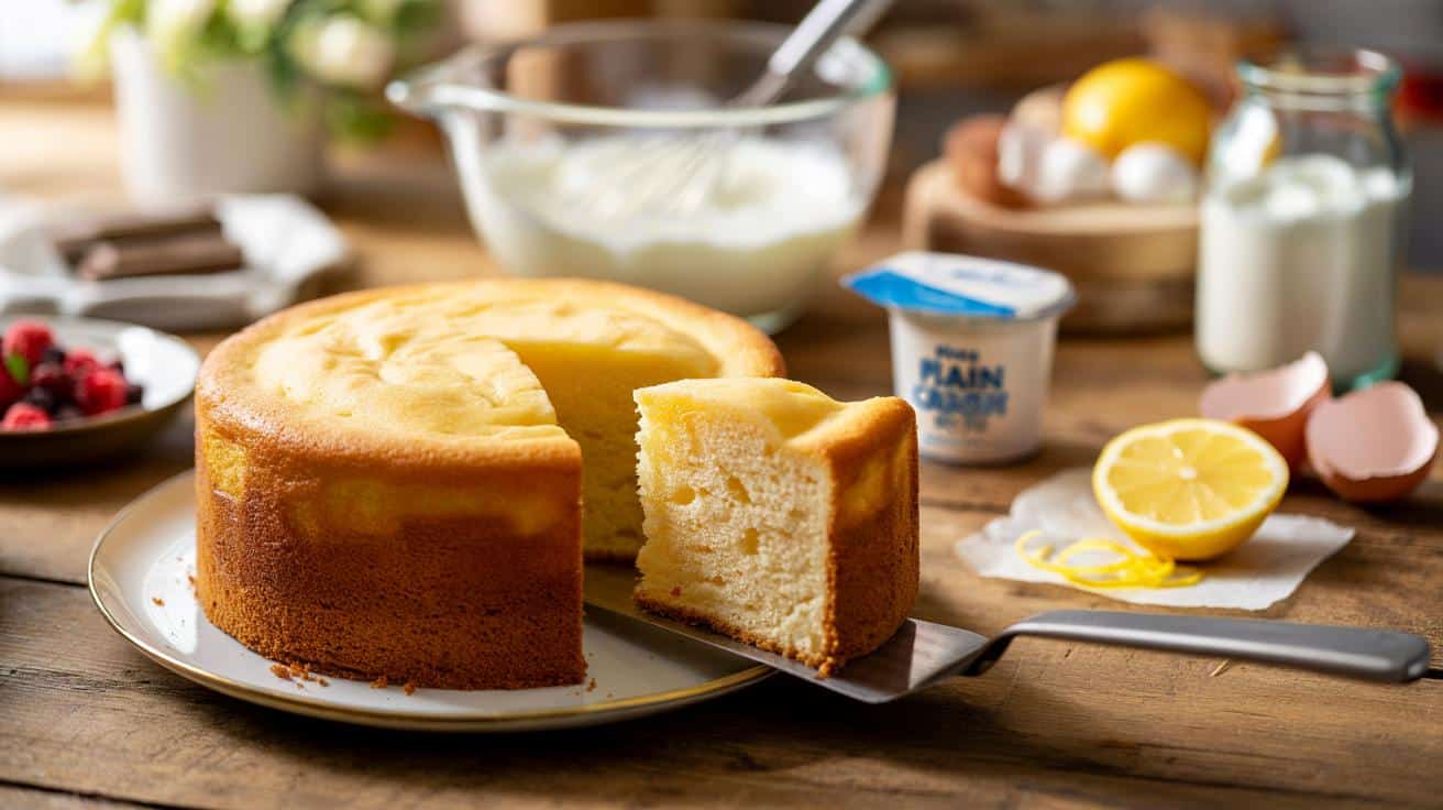 Pięć minut pracy i „magiczny” dodatek: jogurtowe ciasto, które znika z talerzy