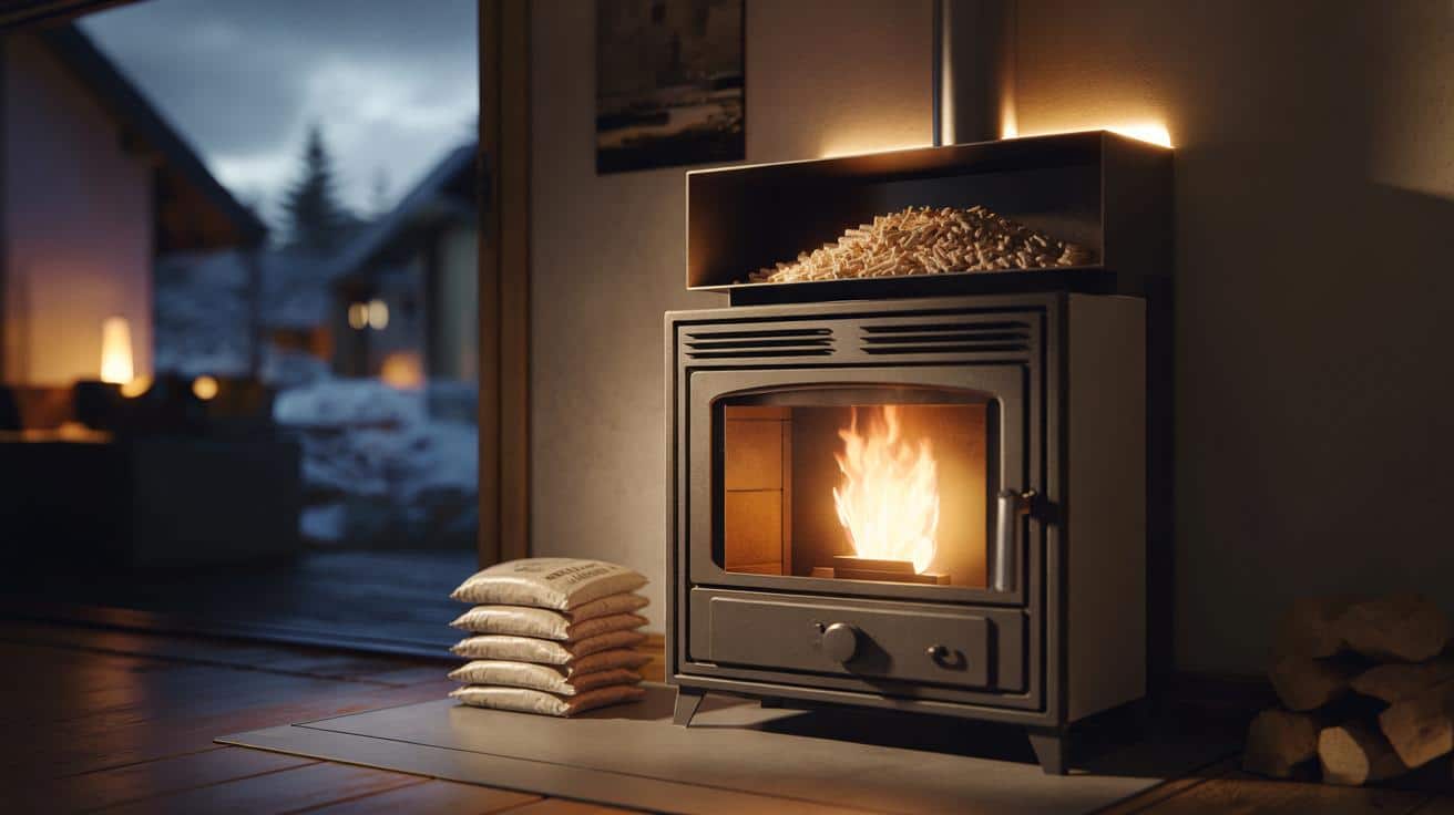 Piece na pellet bez prądu wracają do łask. Czy to się opłaca?