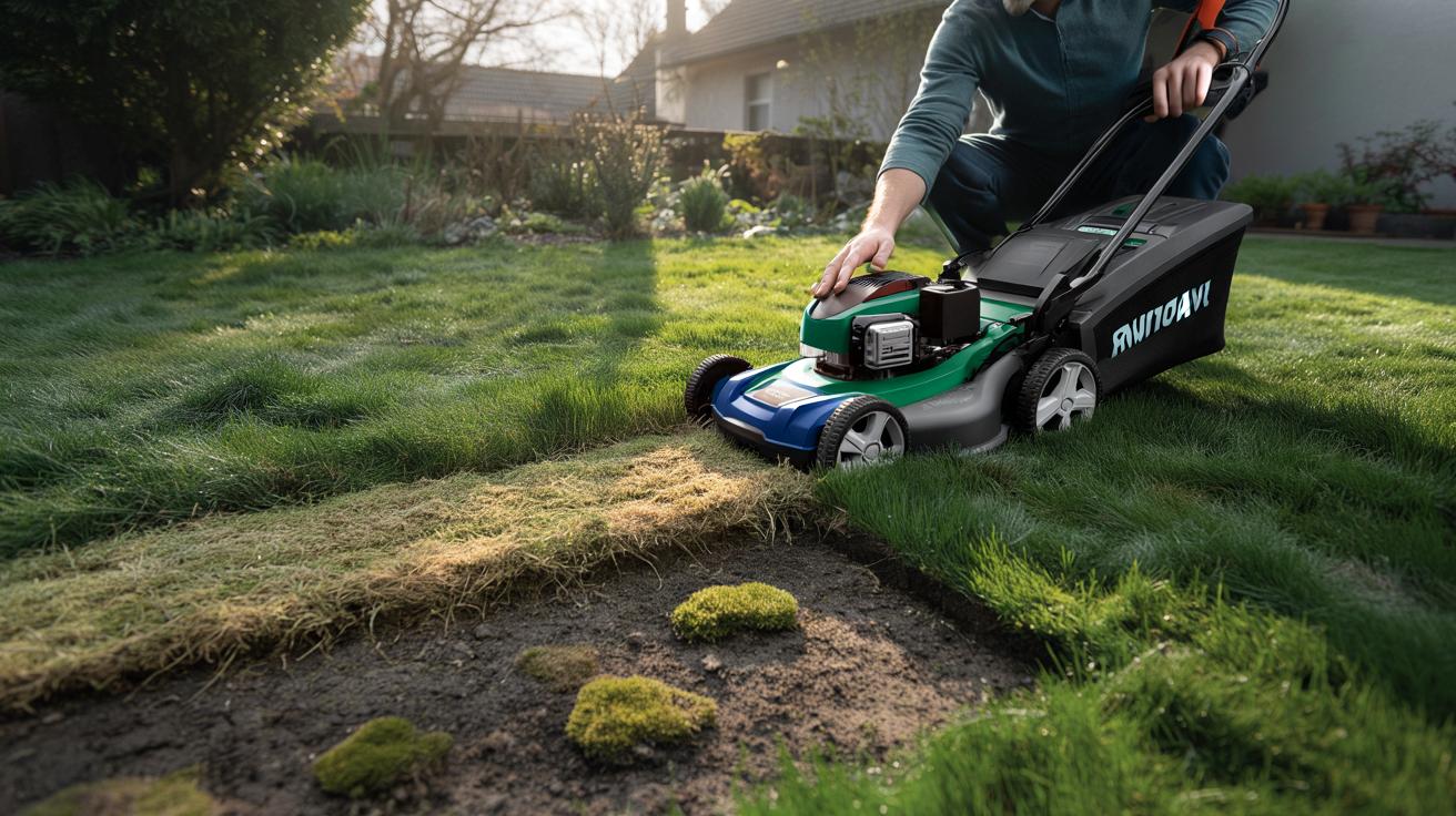 Pierwsza wiosenna koszenie trawnika: jeden błąd, który niszczy murawę