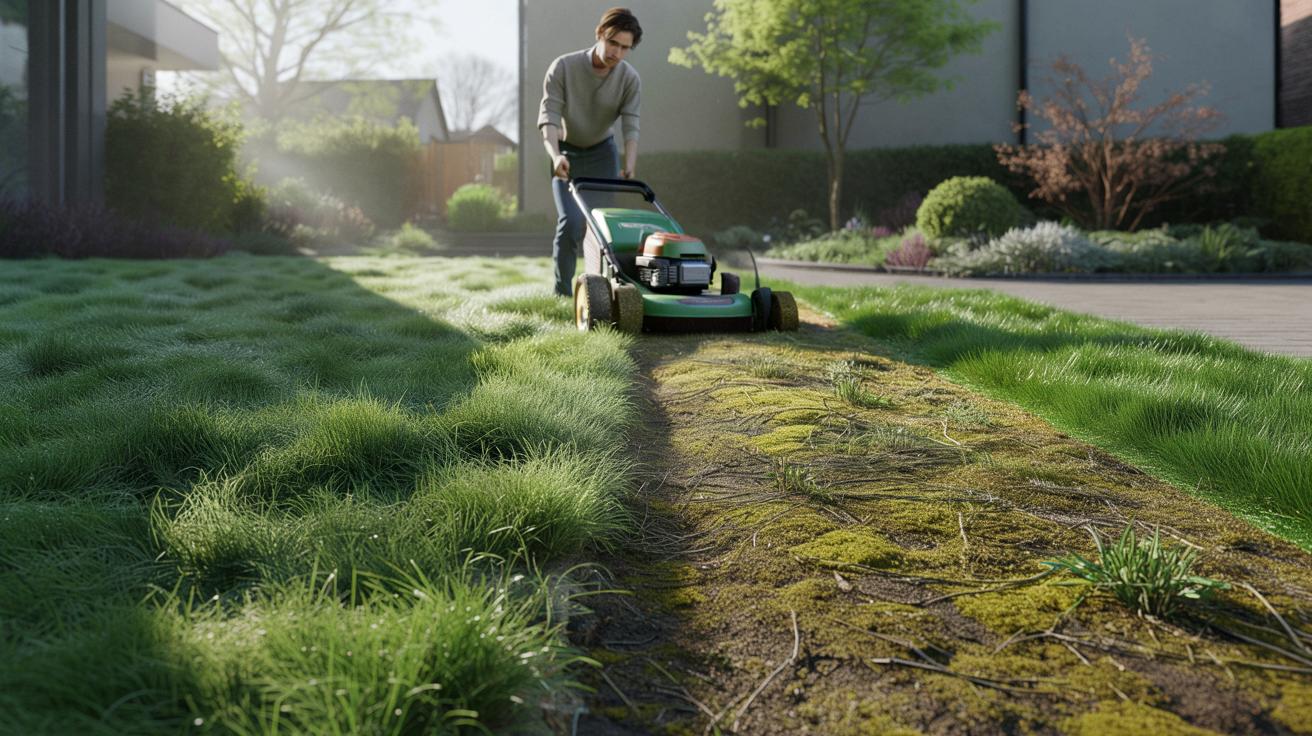 Pierwsza wiosenna pielęgnacja trawnika: jeden błąd niszczy murawę na cały sezon