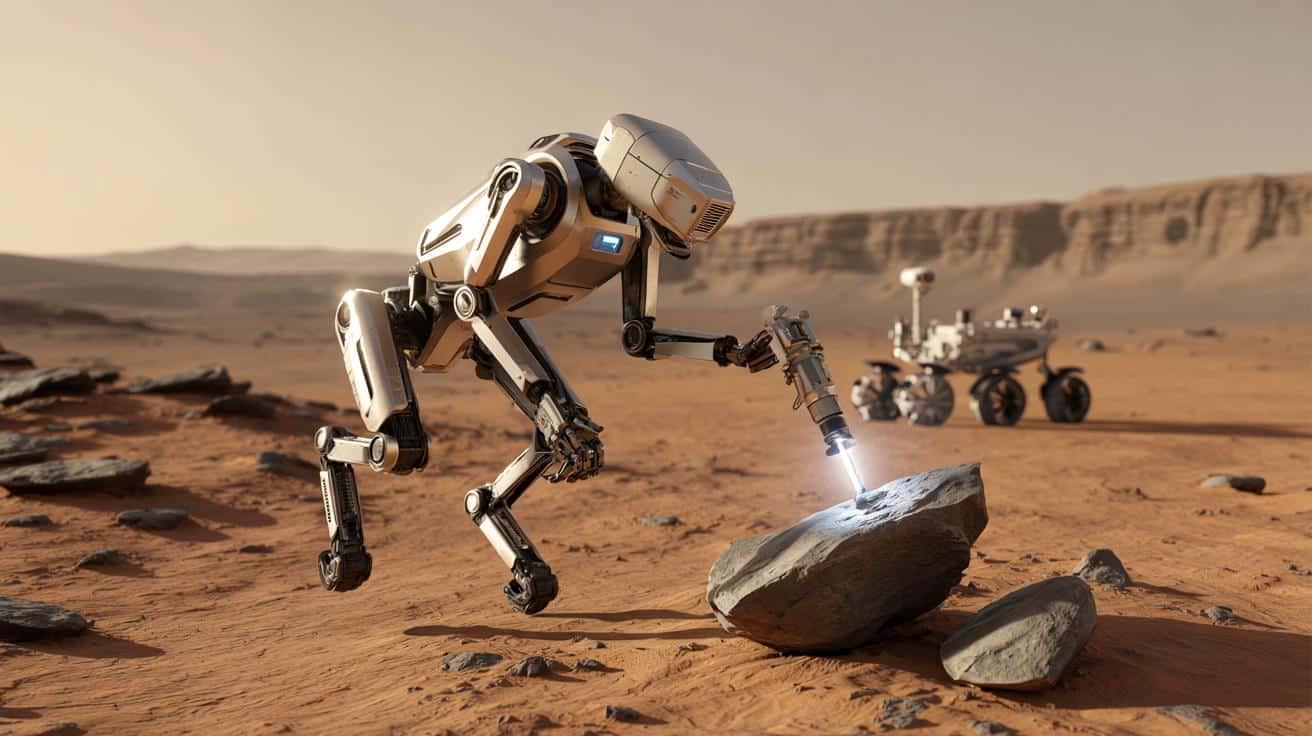 Pies-robot szybszy niż marsjańskie łaziki. Nowy etap badań Księżyca i Marsa