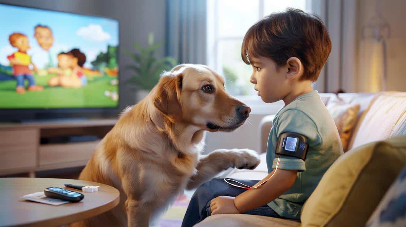 Pies wyczuł zagrożenie u chorego dziecka i odmienił jego życie