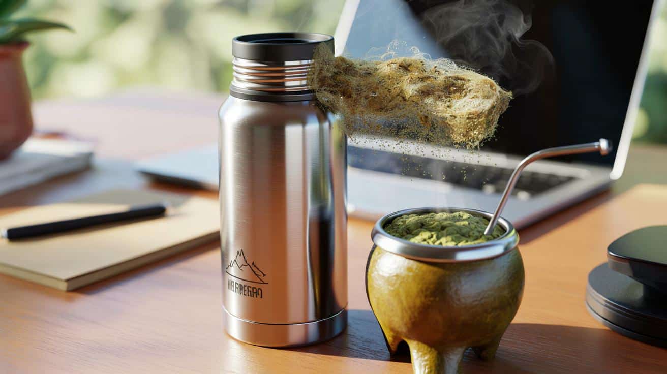 Pijesz yerba mate z termosu przez cały dzień? Pleśń rozwija się w środku