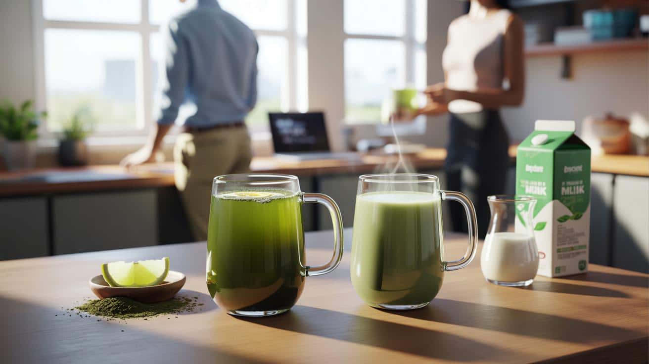 Pijesz zieloną herbatę z mlekiem? Katechiny prawie nie działają