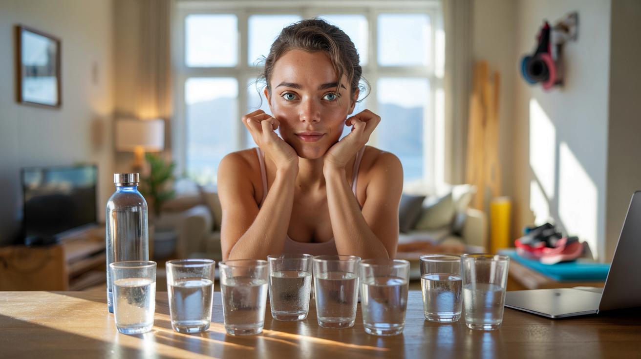 Piłam 8 szklanek wody dziennie przez tydzień. Efekt zaskoczył