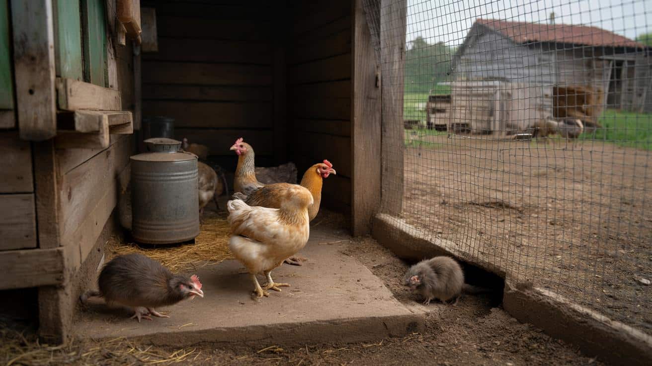 Plaga szczurów w kurniku? Tanie sposoby, żeby się ich pozbyć