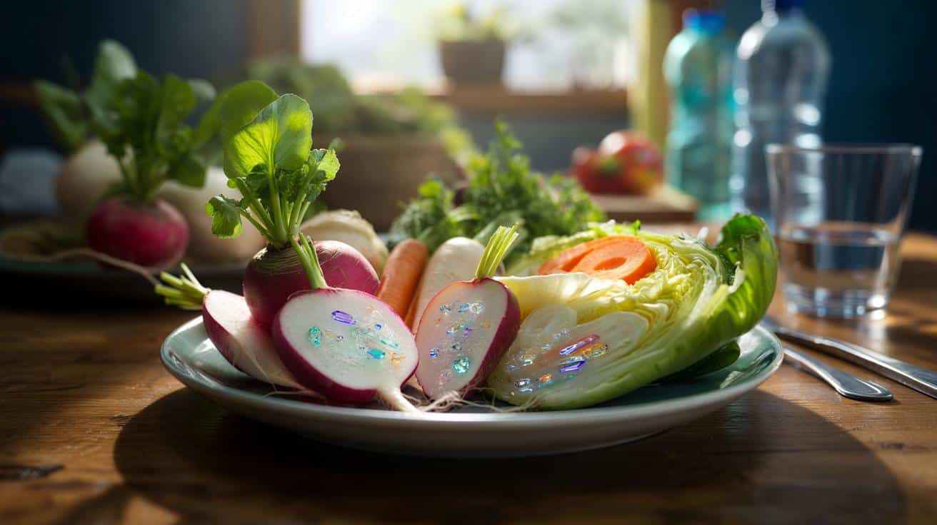 Plastik w warzywach: naukowcy pierwszy raz pokazali, co trafia na nasz talerz