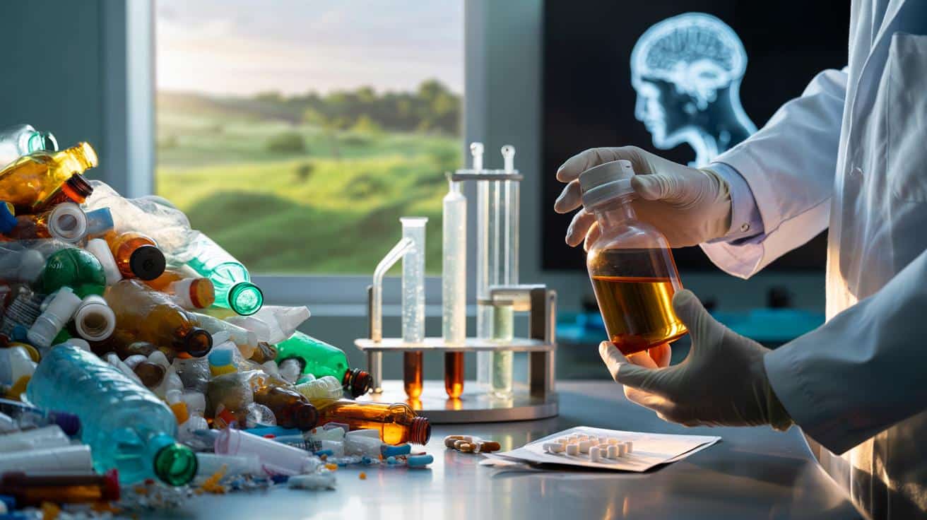 Plastik z butelek zamieniony w lek na Parkinsona? Naukowcy pokazują, że to możliwe