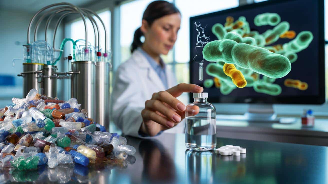 Plastik zamiast ropy: przełomowa metoda produkcji leku na Parkinsona