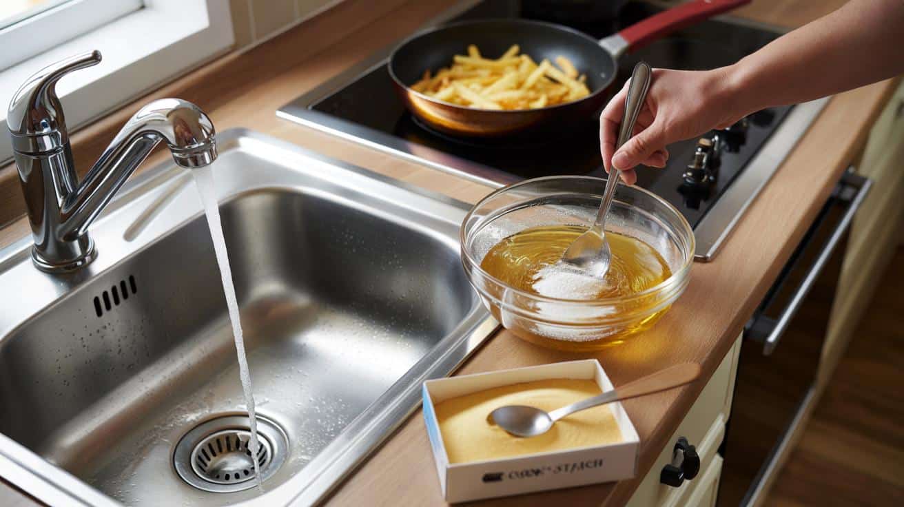 Plumber zdradził mi trik na zużytą olej po frytkach. Od tej pory zlew się nie zapycha