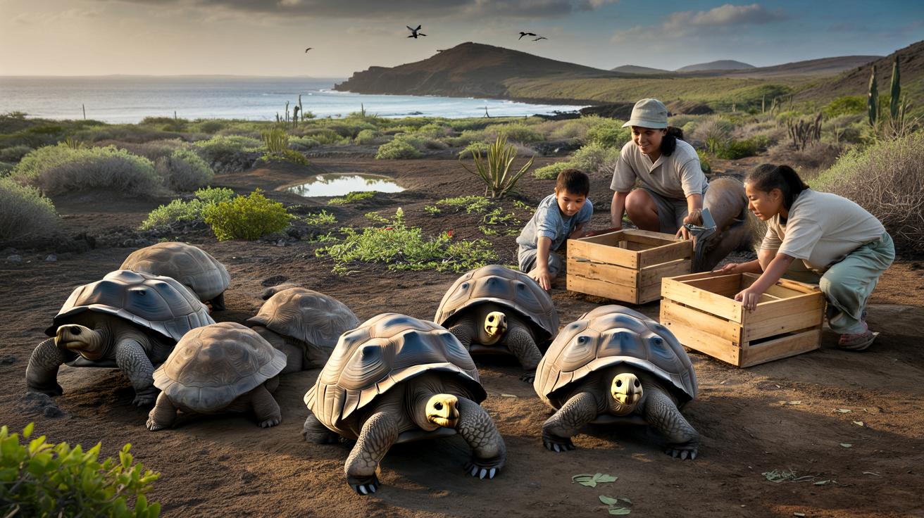 Po 180 latach olbrzymie żółwie wracają na Galapagos. Tak uratowano „zaginioną” wyspę