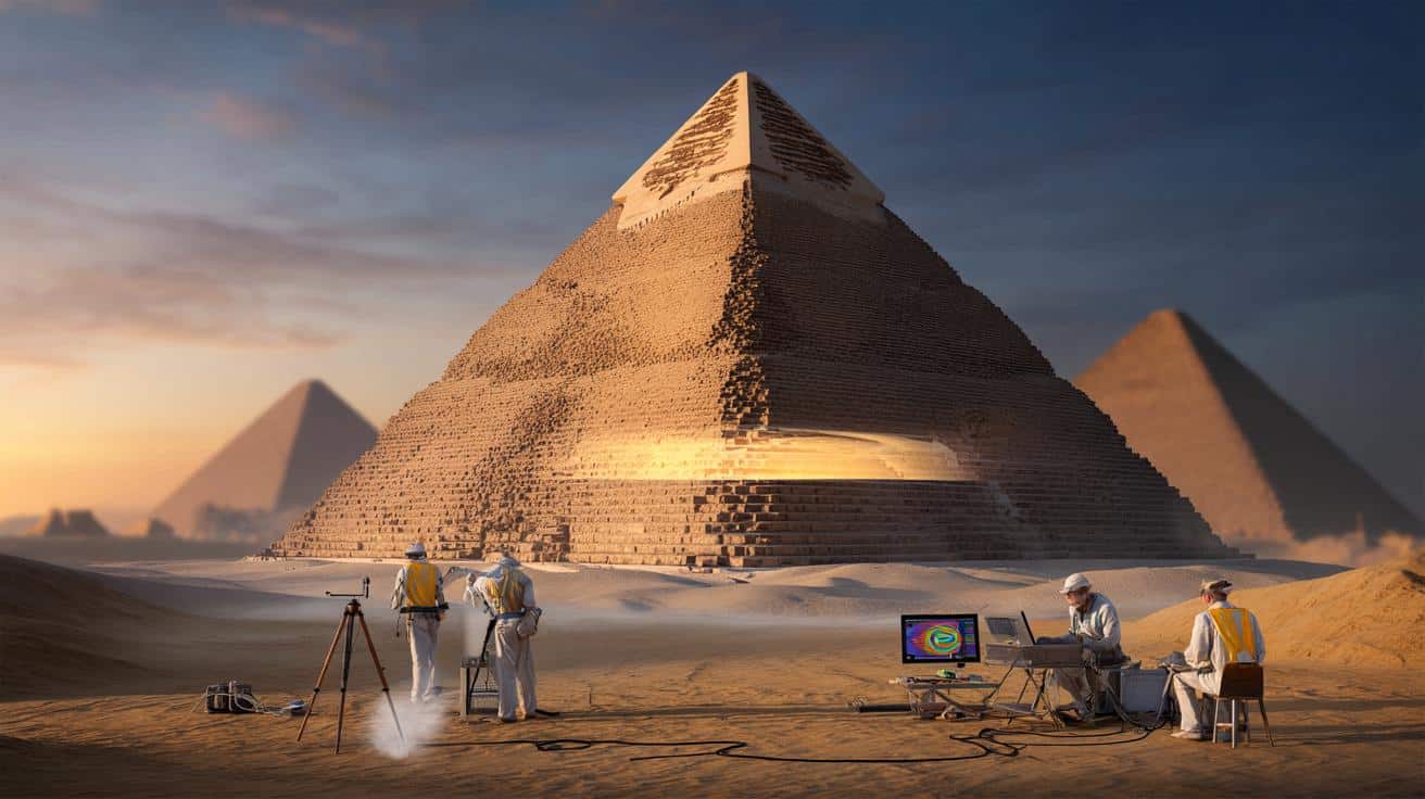 Po 4 tysiącach lat piramida w Gizie odsłania dwa tajemnicze przejścia