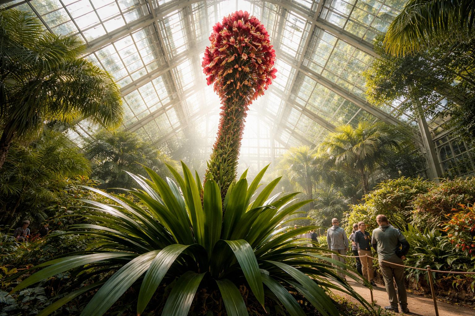 Po 43 latach wreszcie zakwitła. Teraz ten gigantyczny „liliowiec” zginie