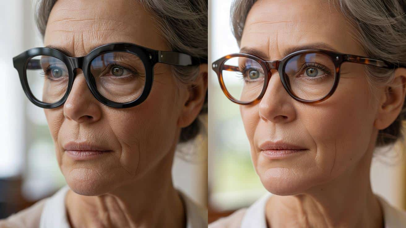 Po 50. roku życia te okulary dodają lat. Zmień jeden kolor