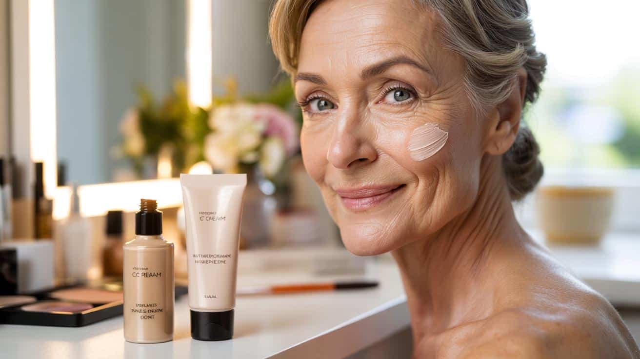 Po 50. urodzinach odłóż ciężki podkład. Wizażyści stawiają na ten lekki kosmetyk wygładzający zmarszczki