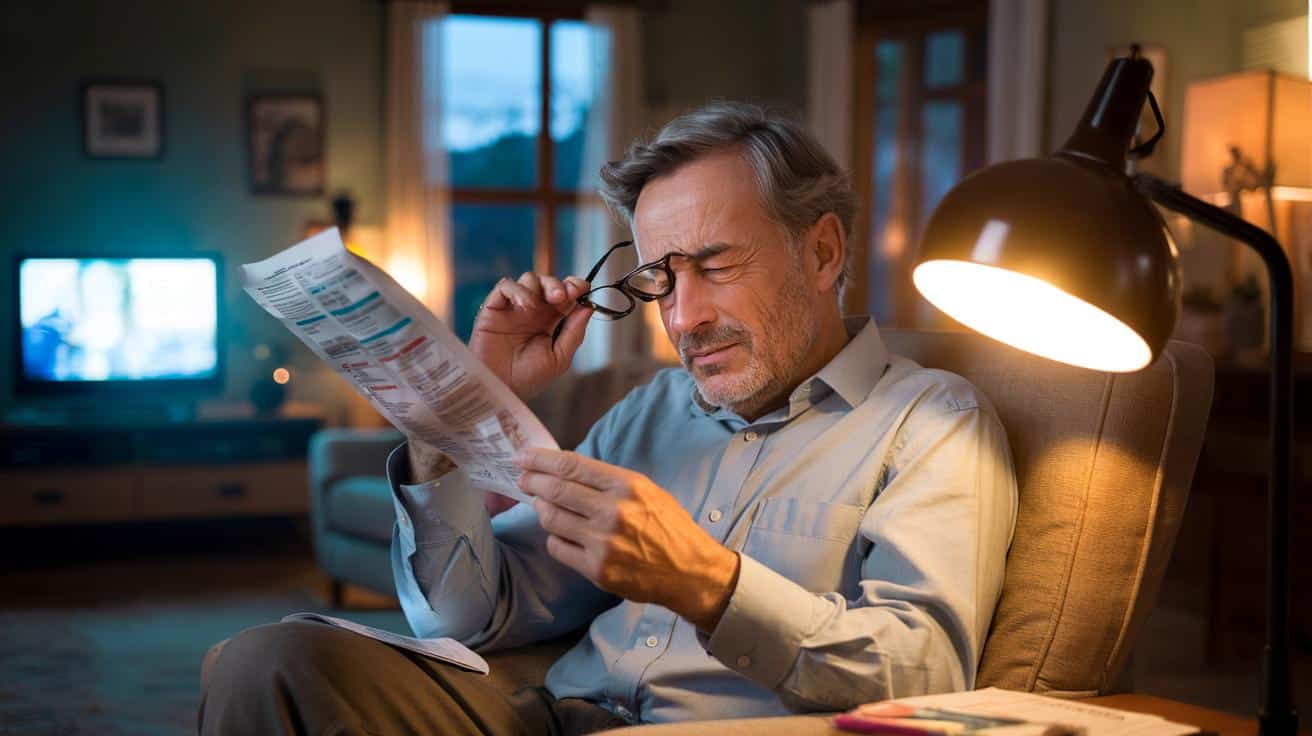 Po 50 wzrok pogarsza się szybciej wieczorem – dlaczego