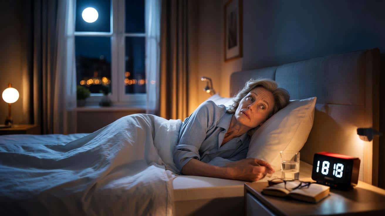 Po 54 zaczynają się problemy ze snem w drugiej części nocy