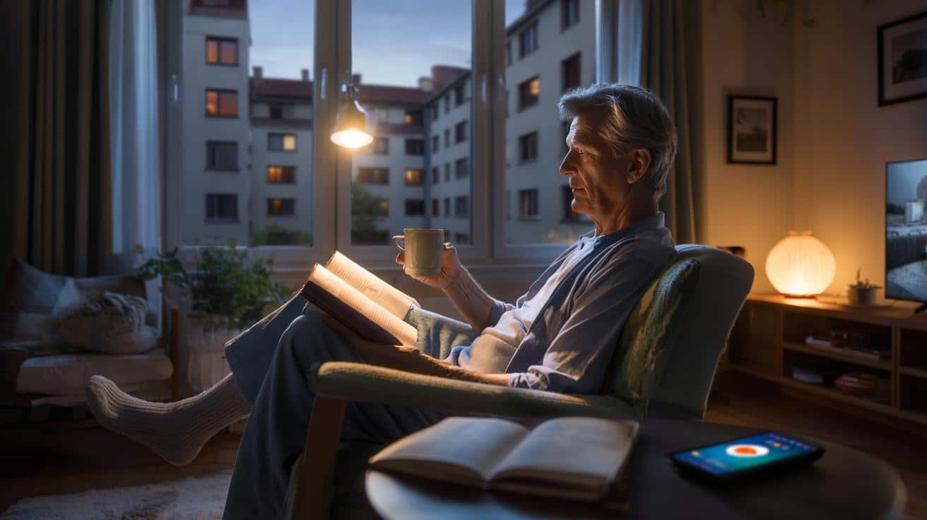 Po 55 roku życia warto wiedzieć dlaczego spokojny wieczór pomaga lepiej spać