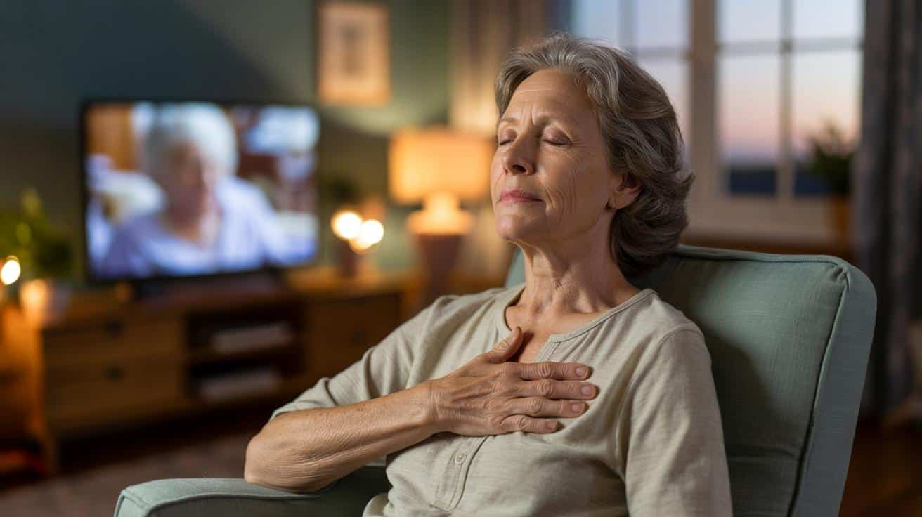 Po 60 roku życia prosty sposób oddychania może pomóc uspokoić serce