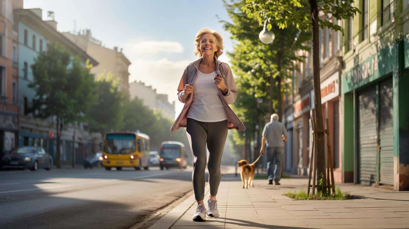 Po 60 roku życia wiele osób zauważa poprawę energii po krótkim spacerze rano