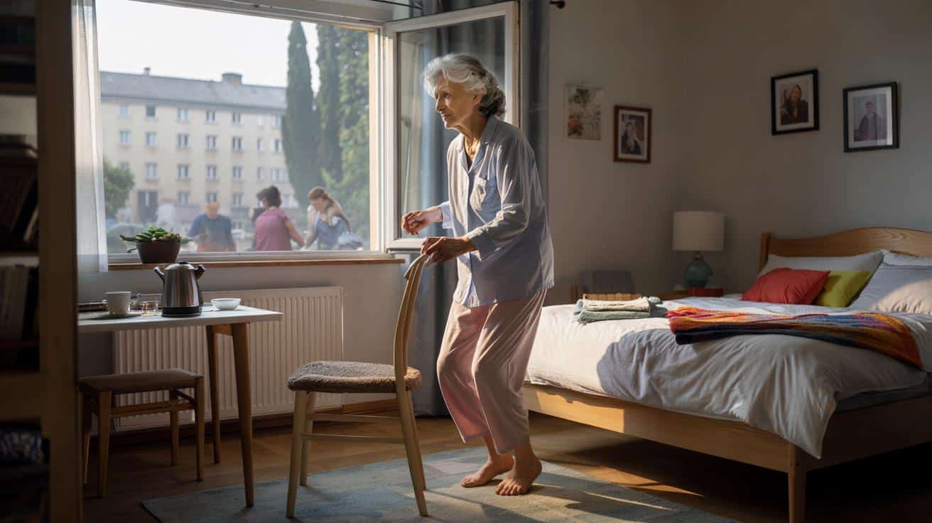 Po 65 roku życia lekarze zauważają że wielu seniorów za mało się rusza rano