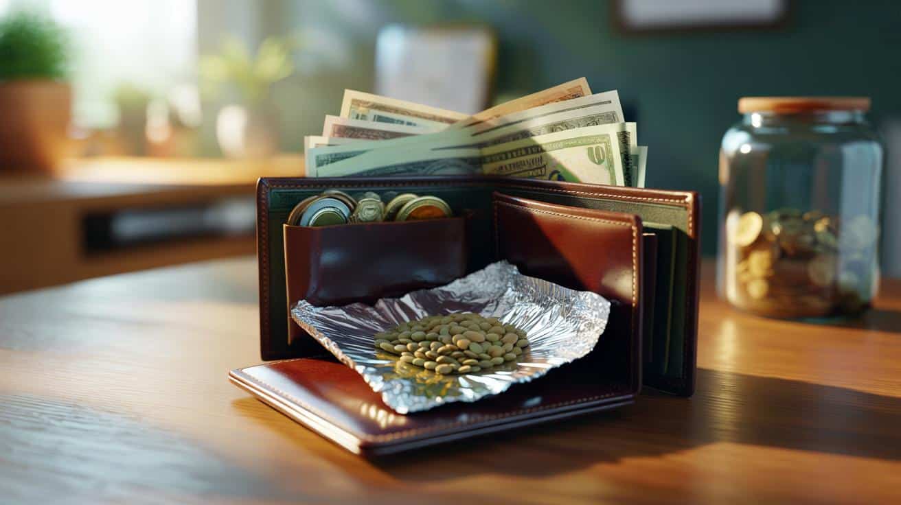 Po co ludzie wkładają soczewicę w folii do portfela i czego się po tym spodziewają