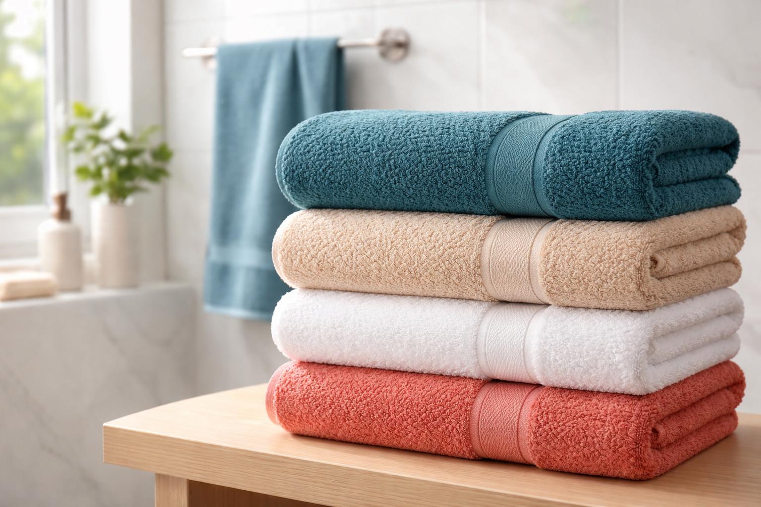 Po co są paski na ręcznikach kąpielowych? Mały detal, duża różnica