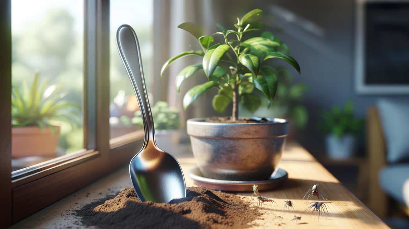 Po co wtykać metalową łyżeczkę w doniczkę i jak reagują na to rośliny